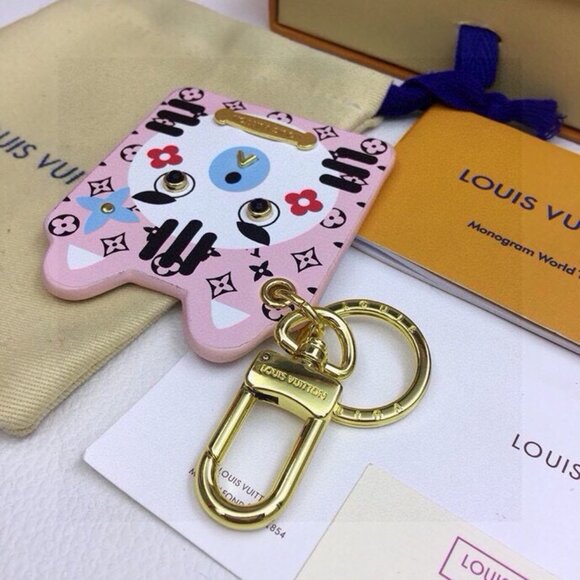 Louis Vuitton Cute Cat Bag Charm/Keychain - Picture 4 of 5